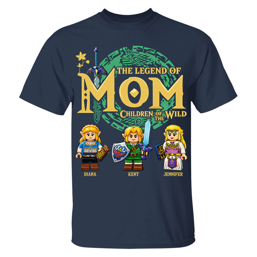 Personalized The Legend Of Mom Shirt - Children Of The Wild Shirt Gift For Mom 2026 VH01