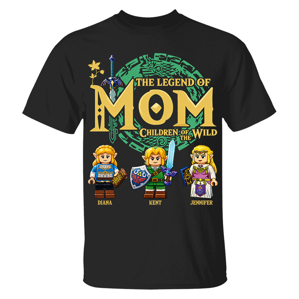 Personalized The Legend Of Mom Shirt - Children Of The Wild Shirt Gift For Mom 2026 VH01