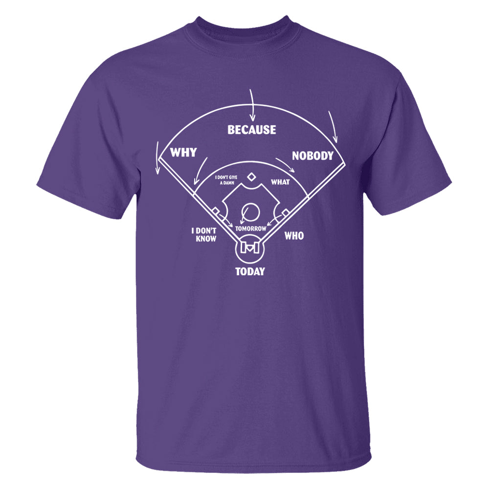 Baseball Classic Comedy Routine Who's on First Classic - Personalized Shirt Vr1 Tu20