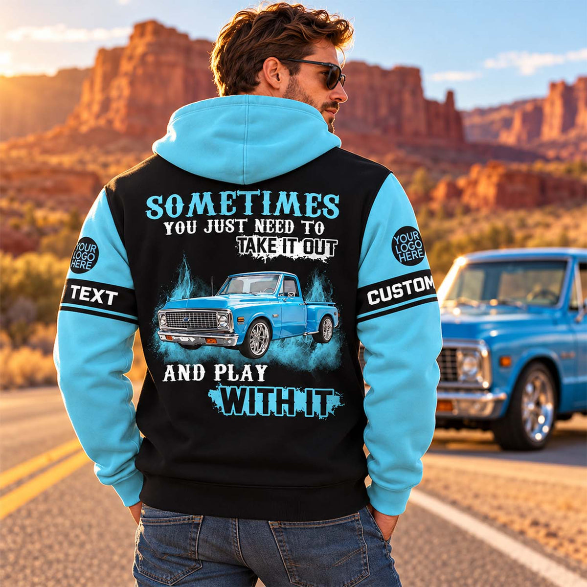 Take It Out & Play - Personalized Pickup Truck Photo All Over Print Shirts - Gift For Car Lovers A2110 Pt99 KL07