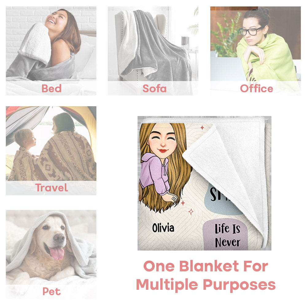 10 Reasons Why I Love You - Personalized Photo Blanket - Christmas Gift For Husband Wife Couple, Anniversary Pa00