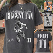 I'll Always Be Your Biggest Fan - Custom Photo - Personalized Shirt Balance Bike Racing Lovers NA04 Hv01