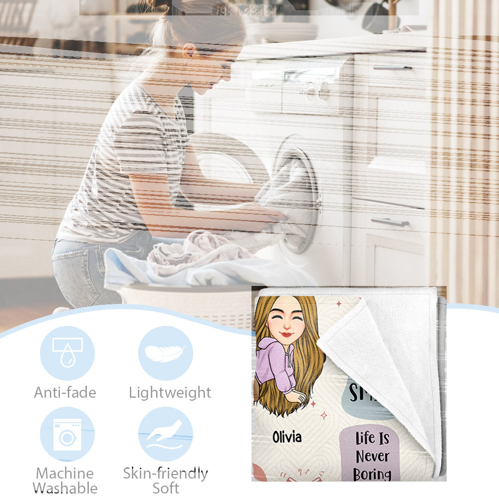 10 Reasons Why I Love You - Personalized Photo Blanket - Christmas Gift For Husband Wife Couple, Anniversary Pa00
