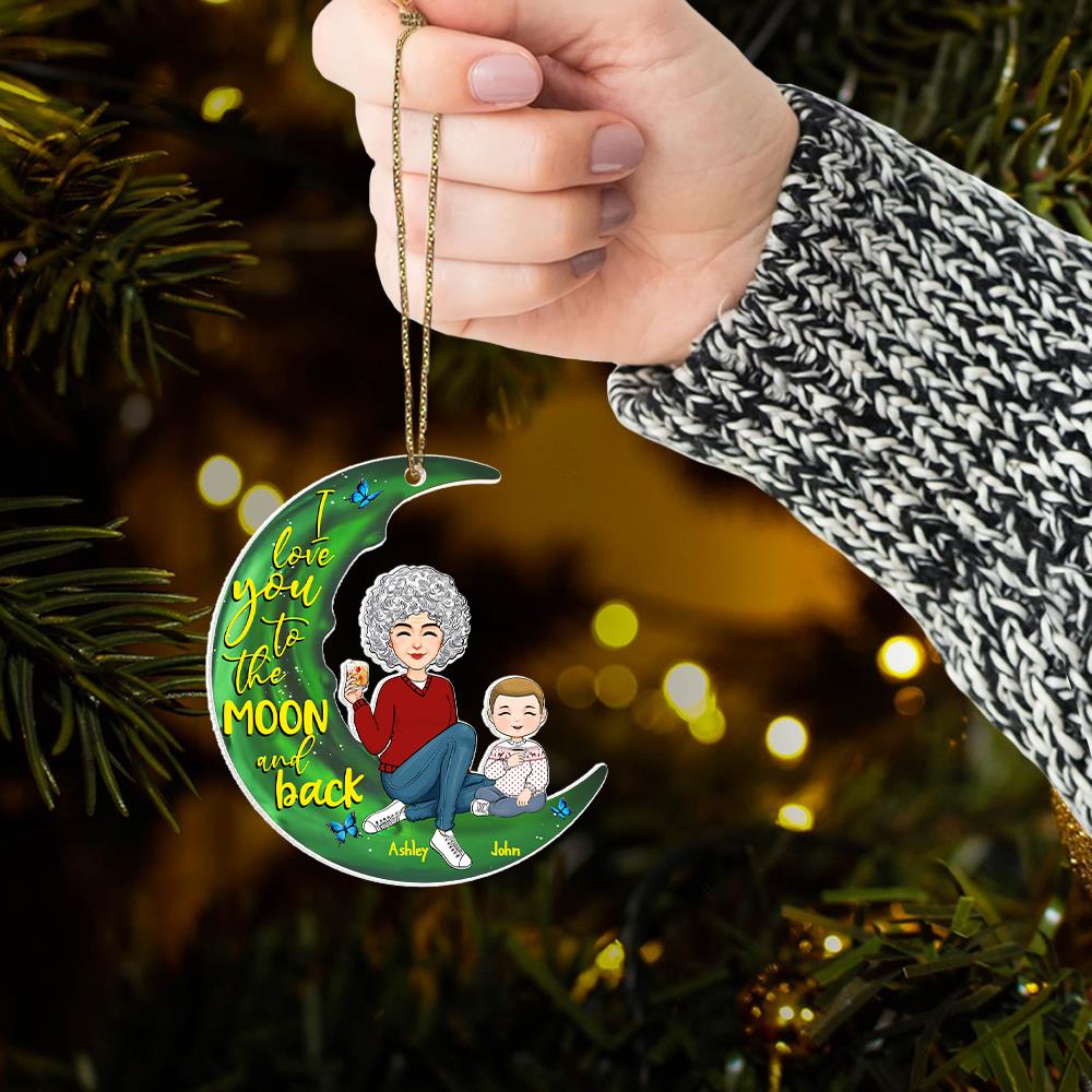 Custom Pickleball Christmas Ornament For Kids