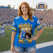 My Favorite Football Player Calls Me Mom Personalized Football Jersey Gift Football Mom Football Dad Game Day K1702