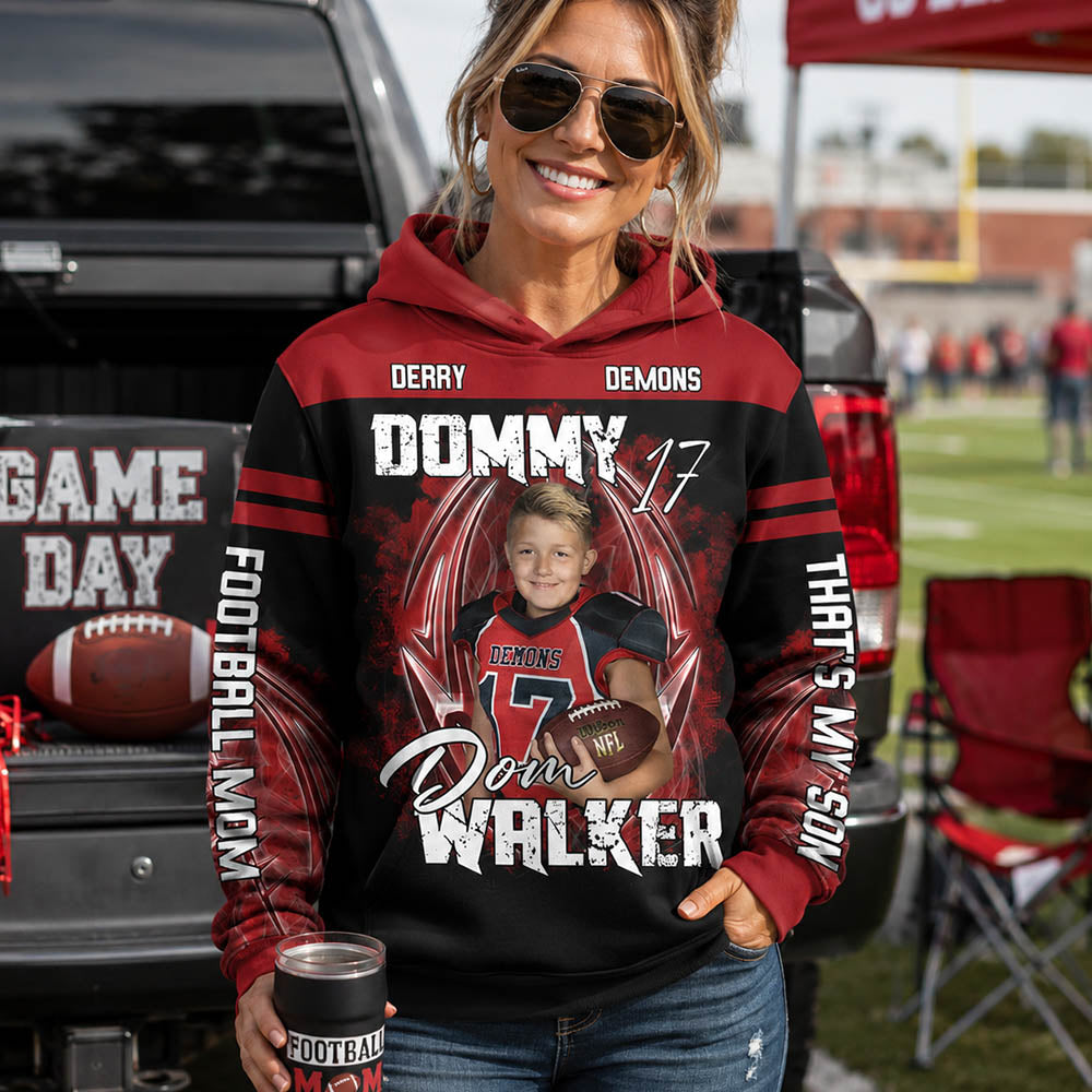 Personalized All Over Print Shirt For Football Family Game Day Shirt H2511