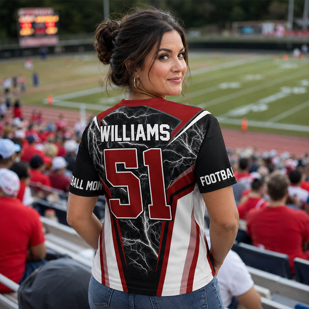 I Will Always Be Your Biggest Fan Vr3 Personalized All Over Print Shirt For Football Mom Grandma Sport Family H2511