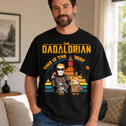 The Dadalorian This Is The Way - Personalized Shirt For Dad