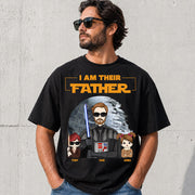 I Am Their Father Custom Shirt For Dad - Father's Day Gift