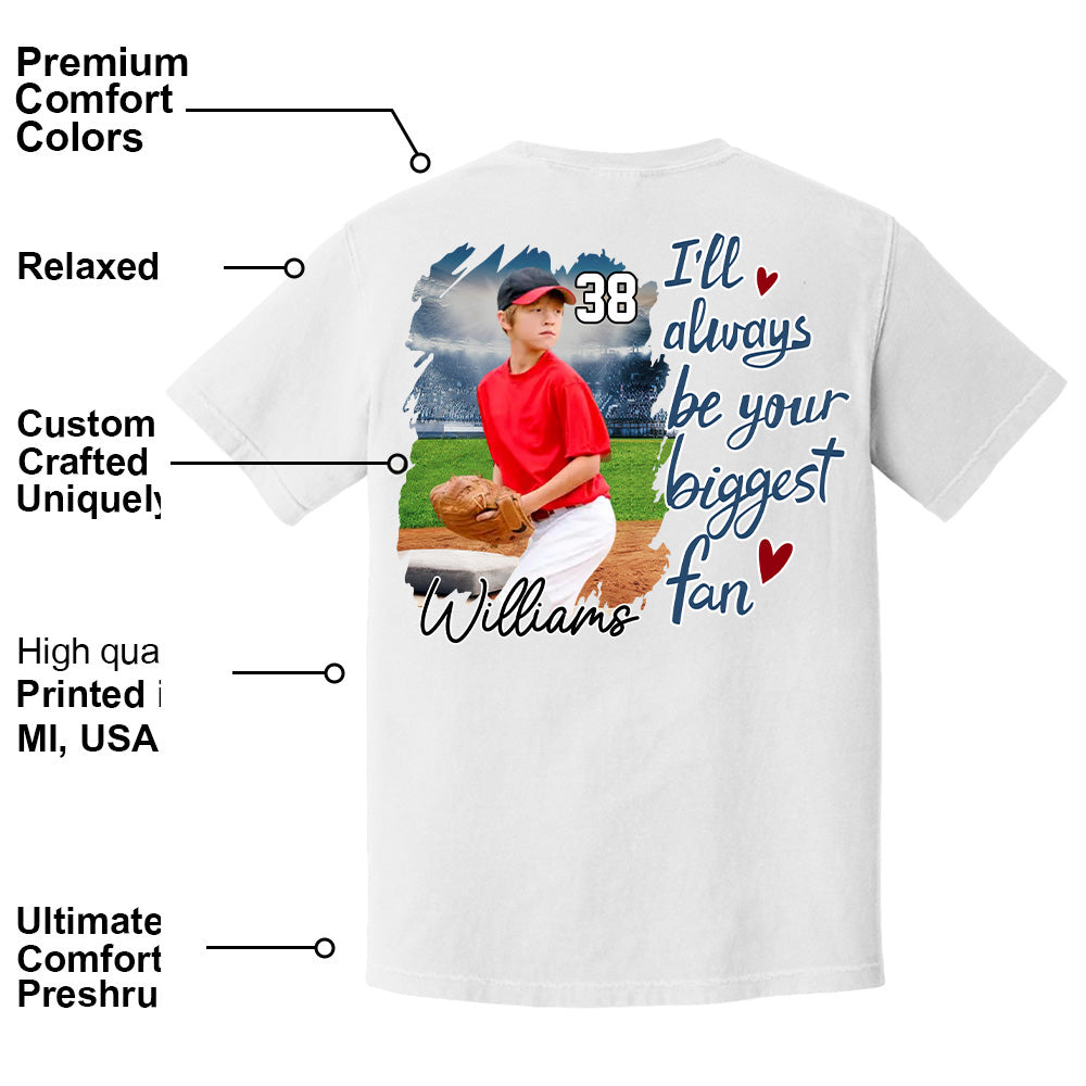 Baseball Mom Shirt, Personalized Baseball Shirt, Gift For Baseball Lover Vr2 Tu24