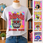 Custom School Mascot Shirt, Mascot School Spirit Tee L0411 TH23