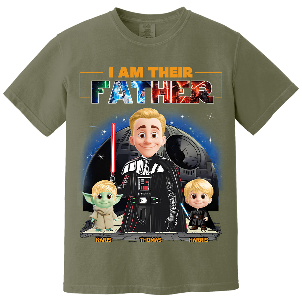 I Am Their Father, Custom Shirt For Dad, Father's Day Gift New Art T1807 Nh00