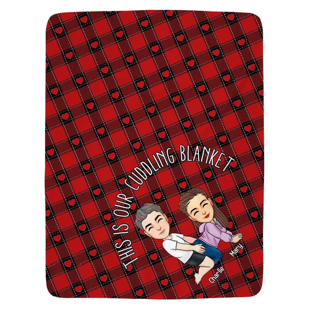 The Best Moments In Life Are The Ones Spent With You - Couple Personalized Custom Blanket - Christmas Gift For Husband Wife, Anniversary