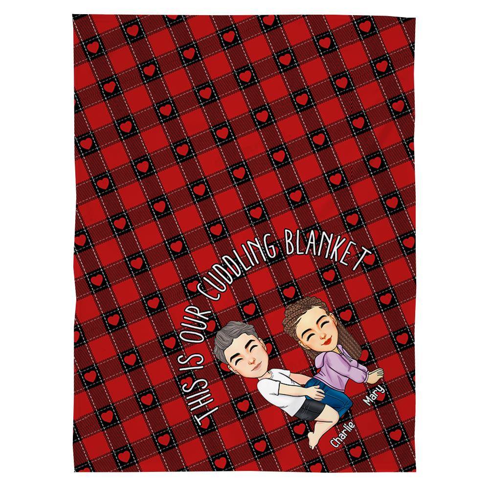 The Best Moments In Life Are The Ones Spent With You - Couple Personalized Custom Blanket - Christmas Gift For Husband Wife, Anniversary