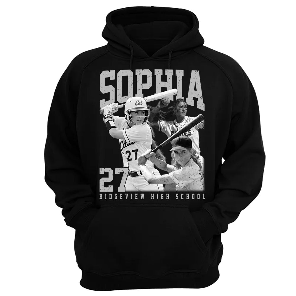 Softball Lover - Personalized Washed Tee Custom Sport Players Sport Family NA04
