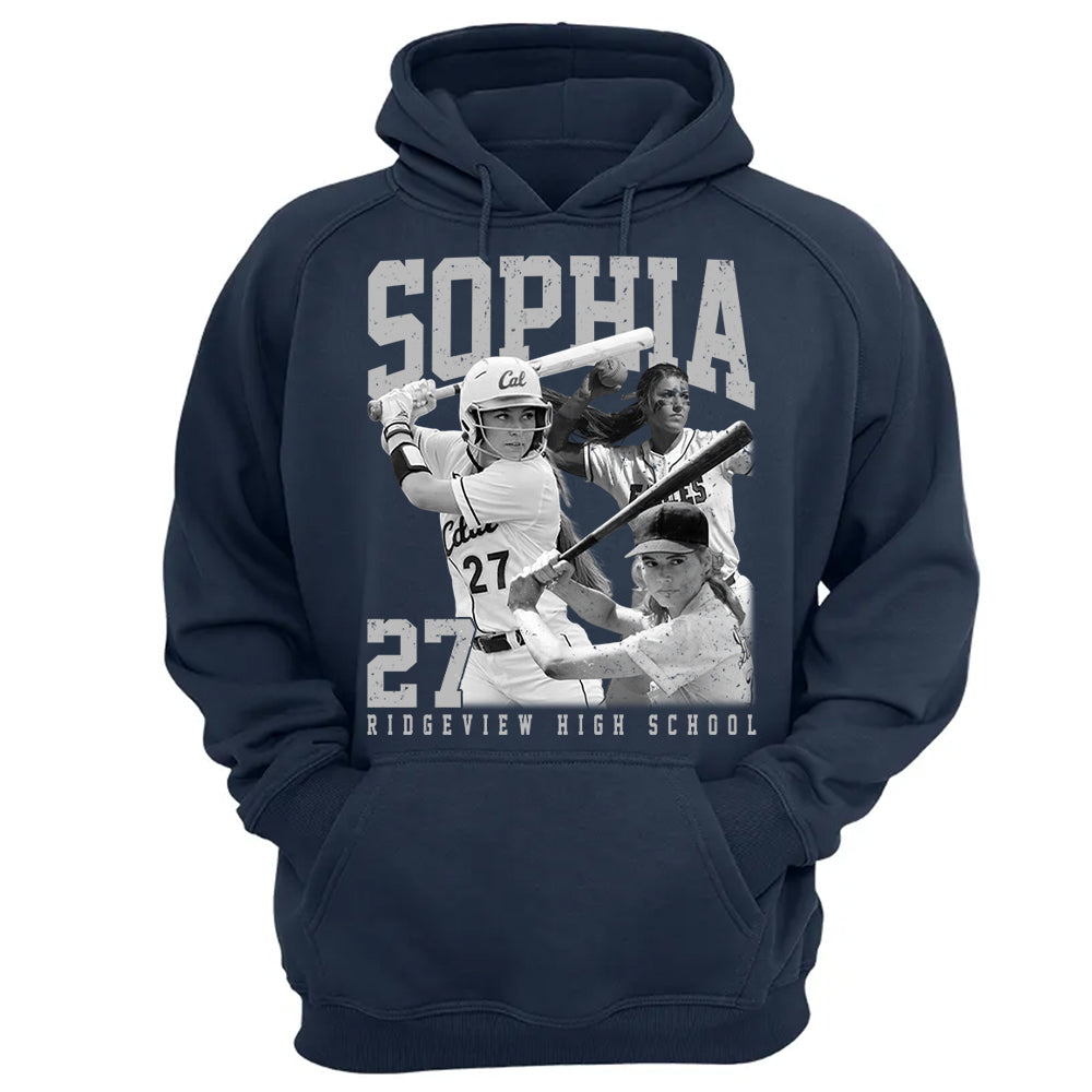 Softball Lover - Personalized Washed Tee Custom Sport Players Sport Family NA04