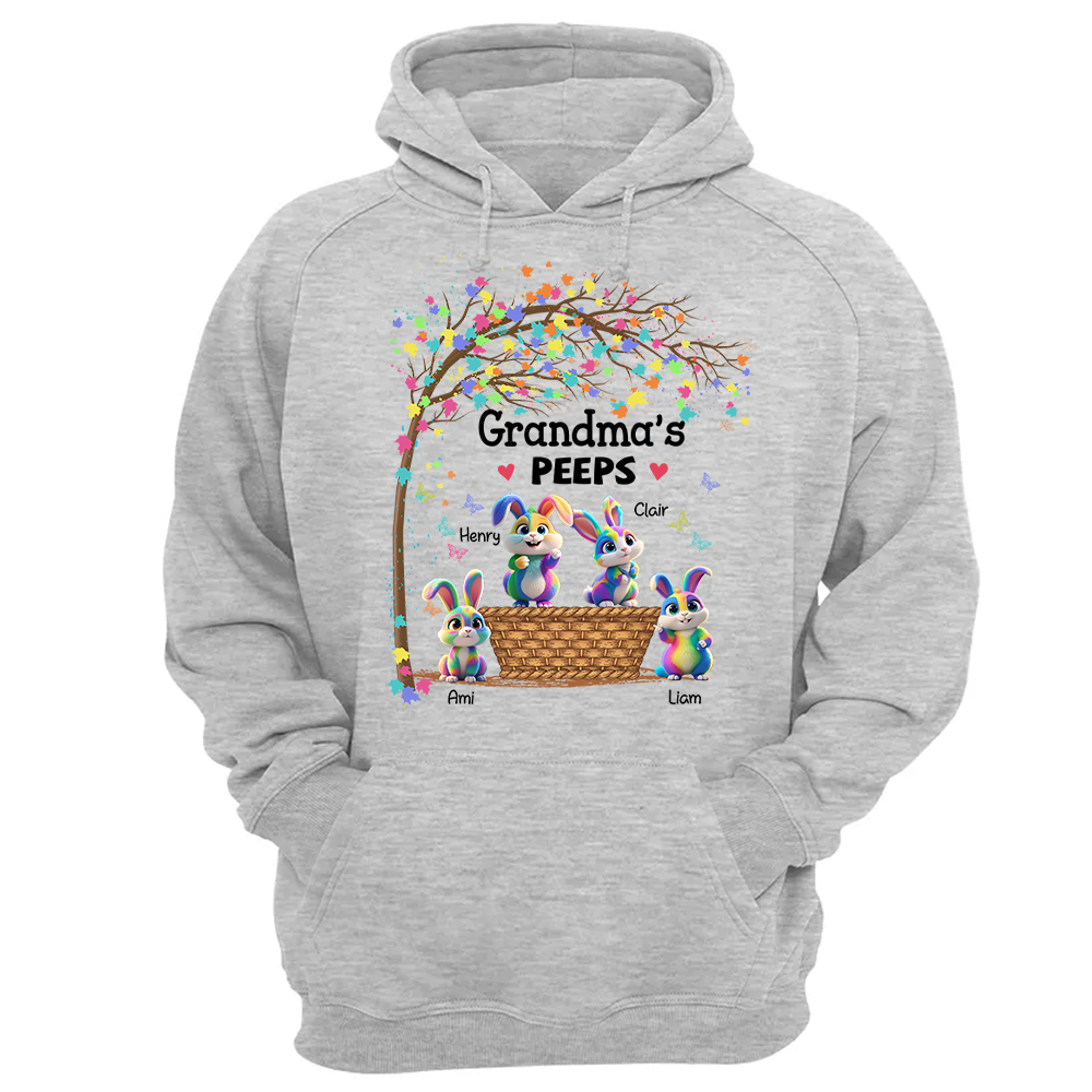 Personalized Grandma's Peeps Easter Day Shirt