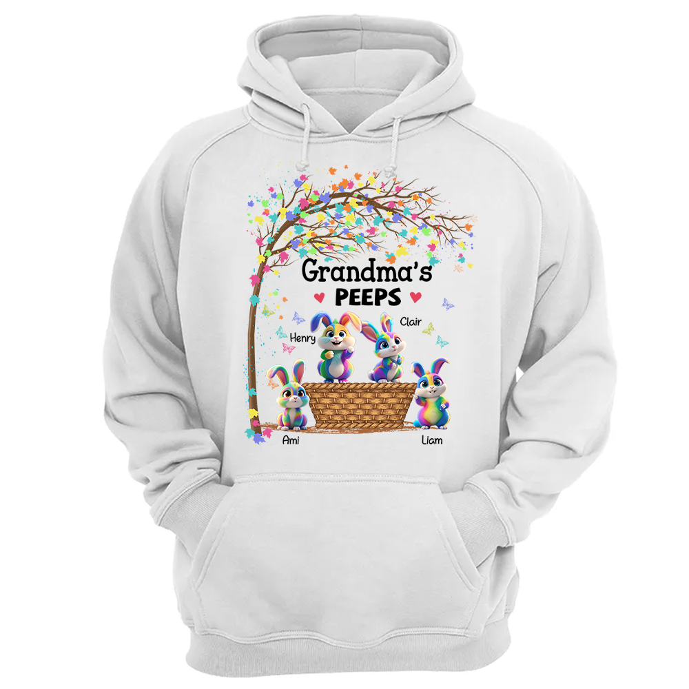 Personalized Grandma's Peeps Easter Day Shirt