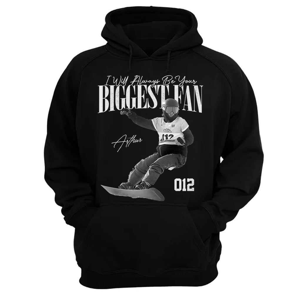 I'll Always Be Your Biggest Fan - Washed Tee Retro Bootleg Shirt For Snowboarding A2110 T24