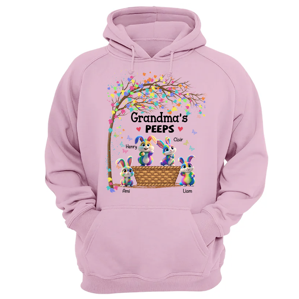 Personalized Grandma's Peeps Easter Day Shirt