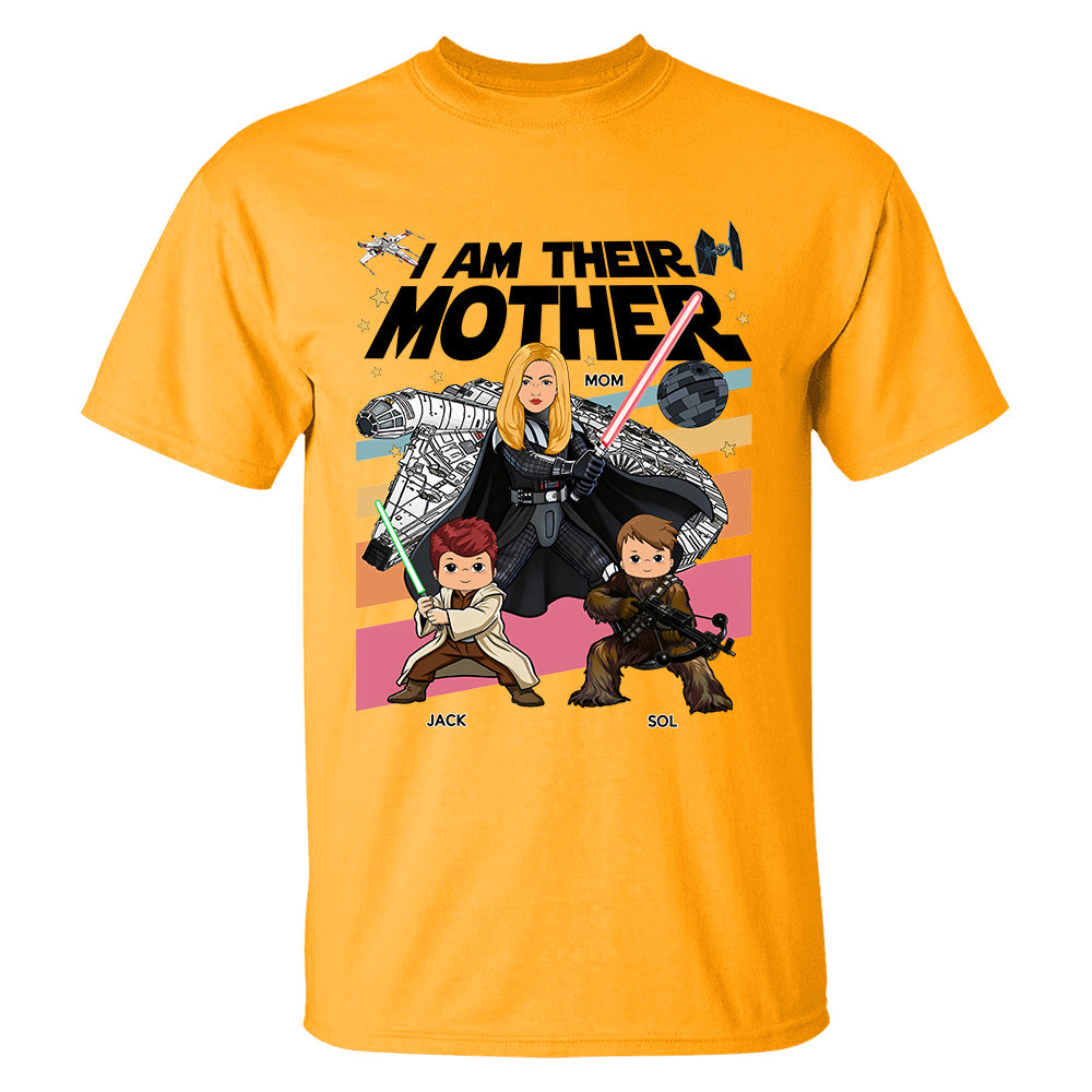 I Am Their Mother Personalized Shirt Gift For Mom - Mother's Day 2026 T1807 TH23
