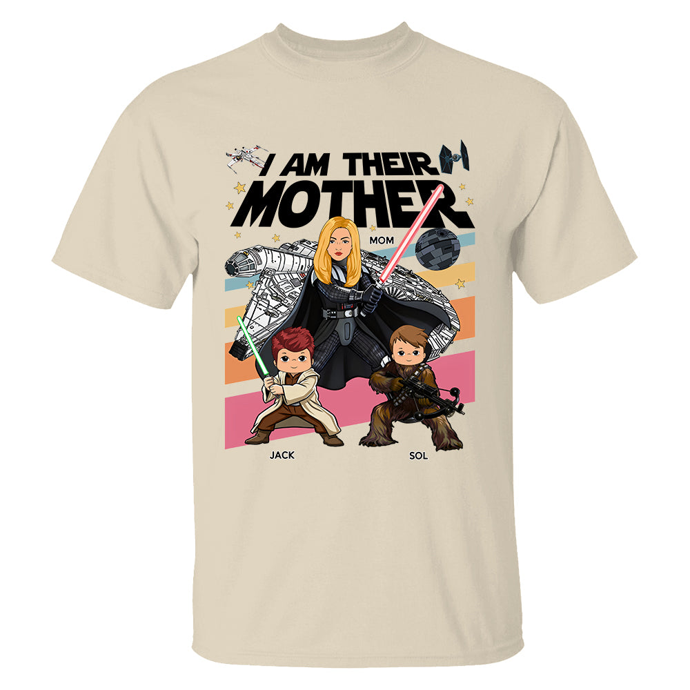 I Am Their Mother Personalized Shirt Gift For Mom - Mother's Day 2026 T1807 TH23