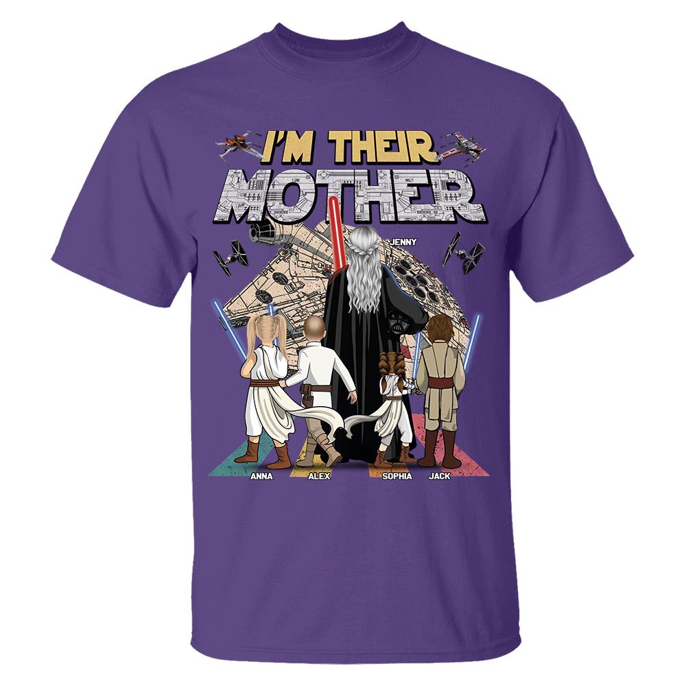 I Am Their Mother - Personalized Shirt - Gift For Mom, Mother's Day Vr2 T1807 Hv01