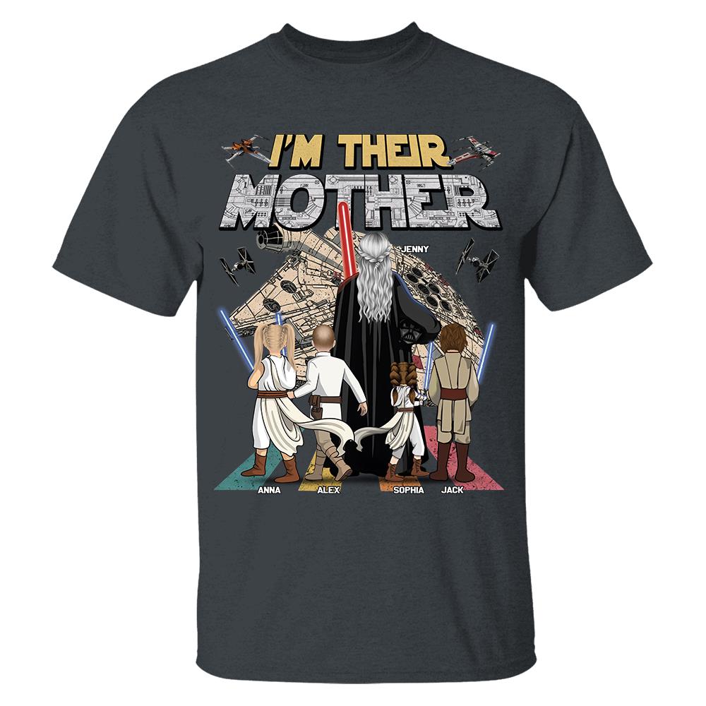 I Am Their Mother - Personalized Shirt - Gift For Mom, Mother's Day Vr2 T1807 Hv01