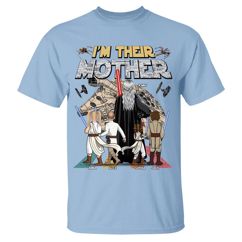 I Am Their Mother - Personalized Shirt - Gift For Mom, Mother's Day Vr2 T1807 Hv01