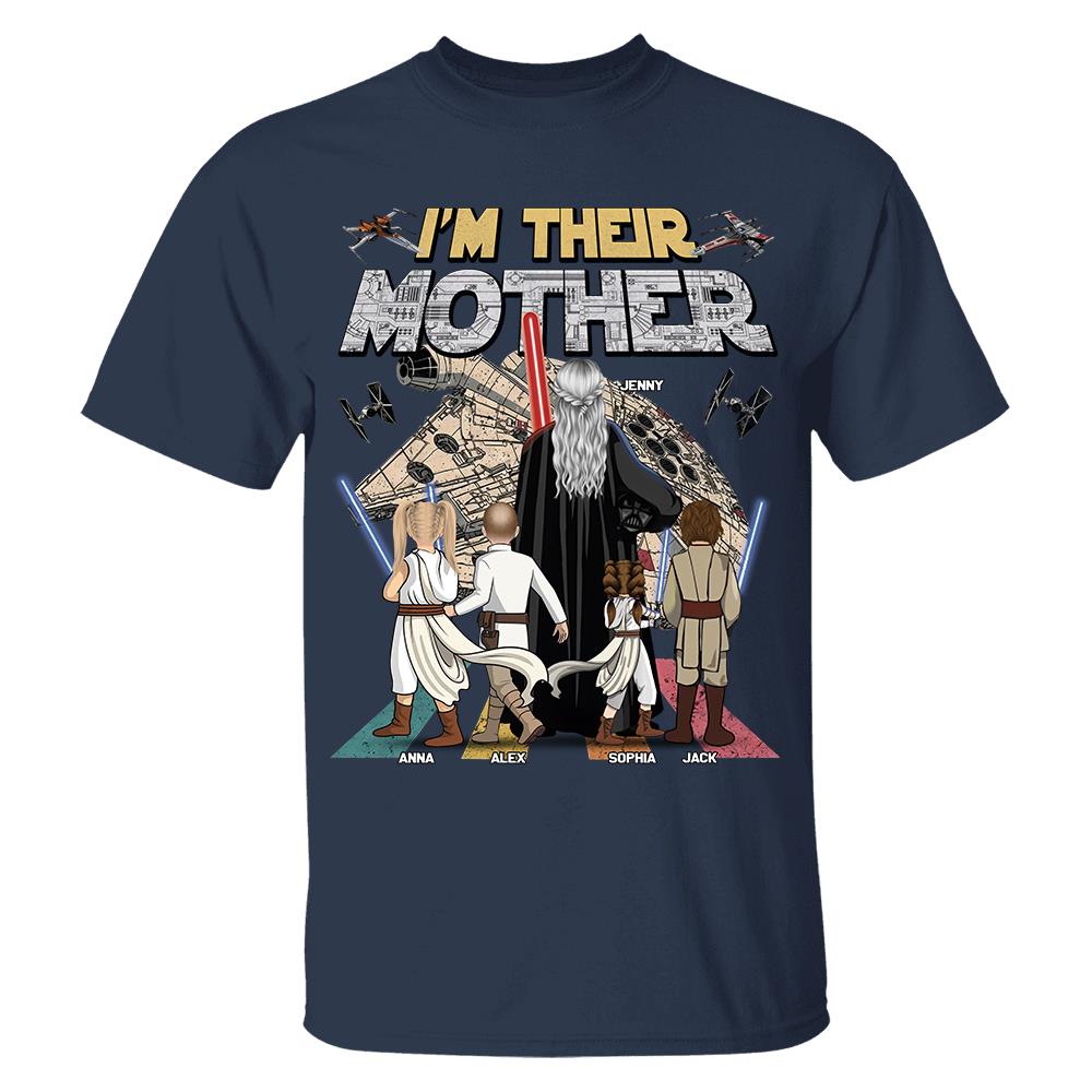 I Am Their Mother - Personalized Shirt - Gift For Mom, Mother's Day Vr2 T1807 Hv01