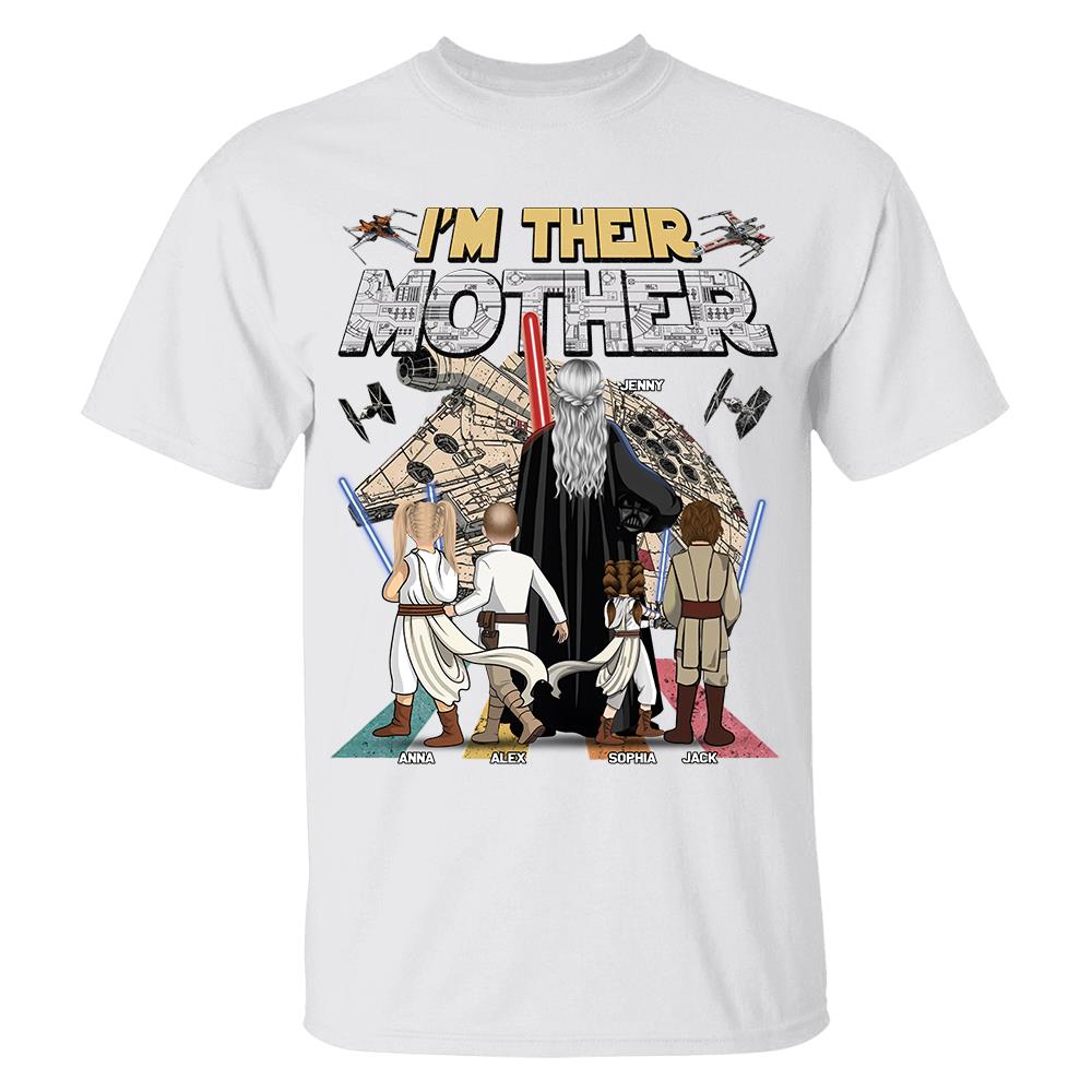 I Am Their Mother - Personalized Shirt - Gift For Mom, Mother's Day Vr2 T1807 Hv01