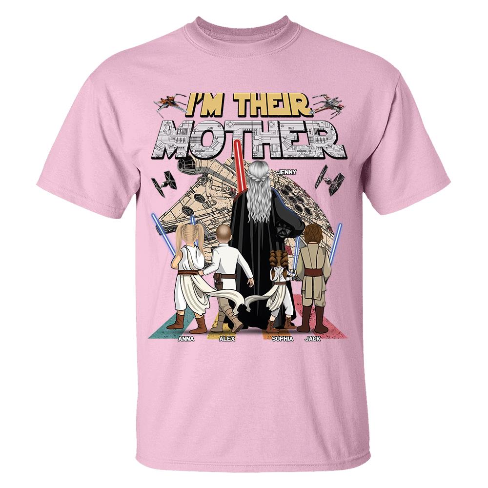 I Am Their Mother - Personalized Shirt - Gift For Mom, Mother's Day Vr2 T1807 Hv01