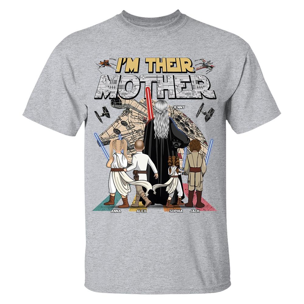 I Am Their Mother - Personalized Shirt - Gift For Mom, Mother's Day Vr2 T1807 Hv01