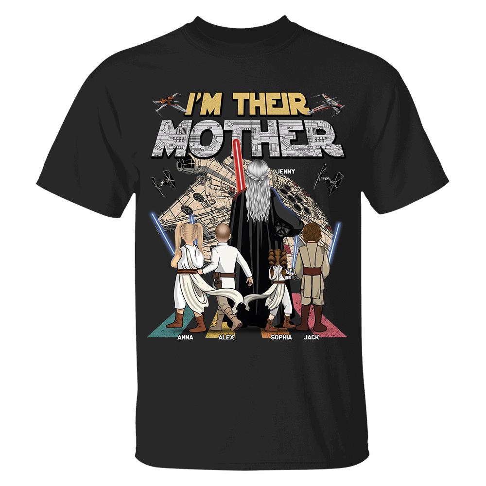 I Am Their Mother - Personalized Shirt - Gift For Mom, Mother's Day Vr2 T1807 Hv01