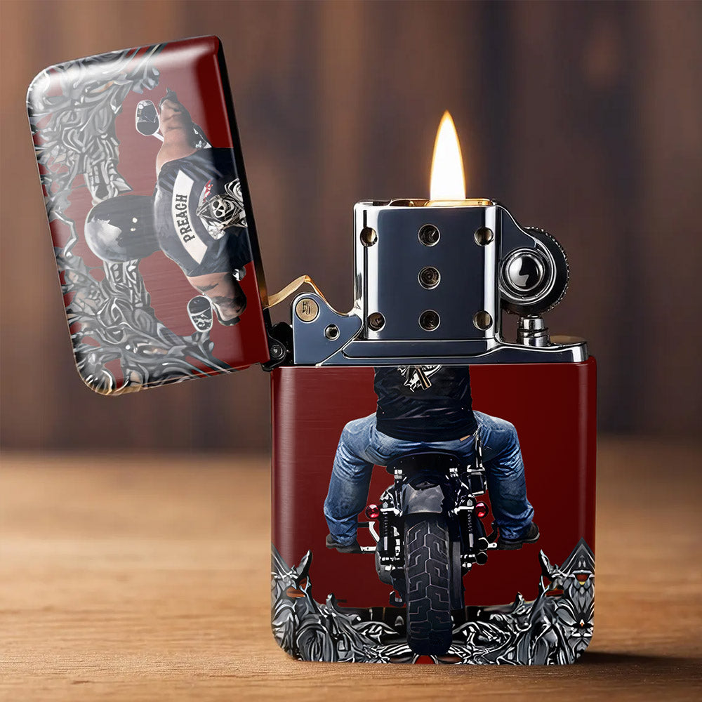 Personalized Biker Lighter A2110 -  Gift For Bikers A2110
