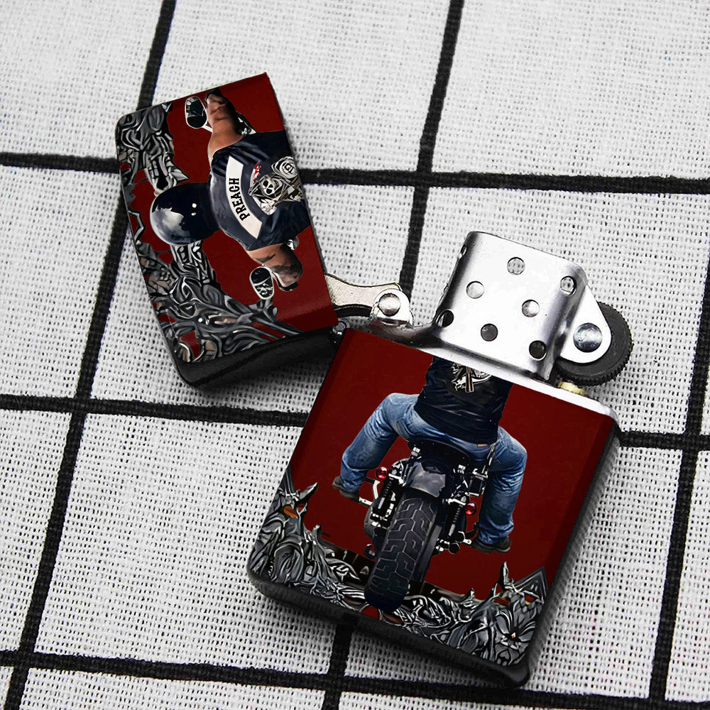 Personalized Biker Lighter A2110 -  Gift For Bikers A2110