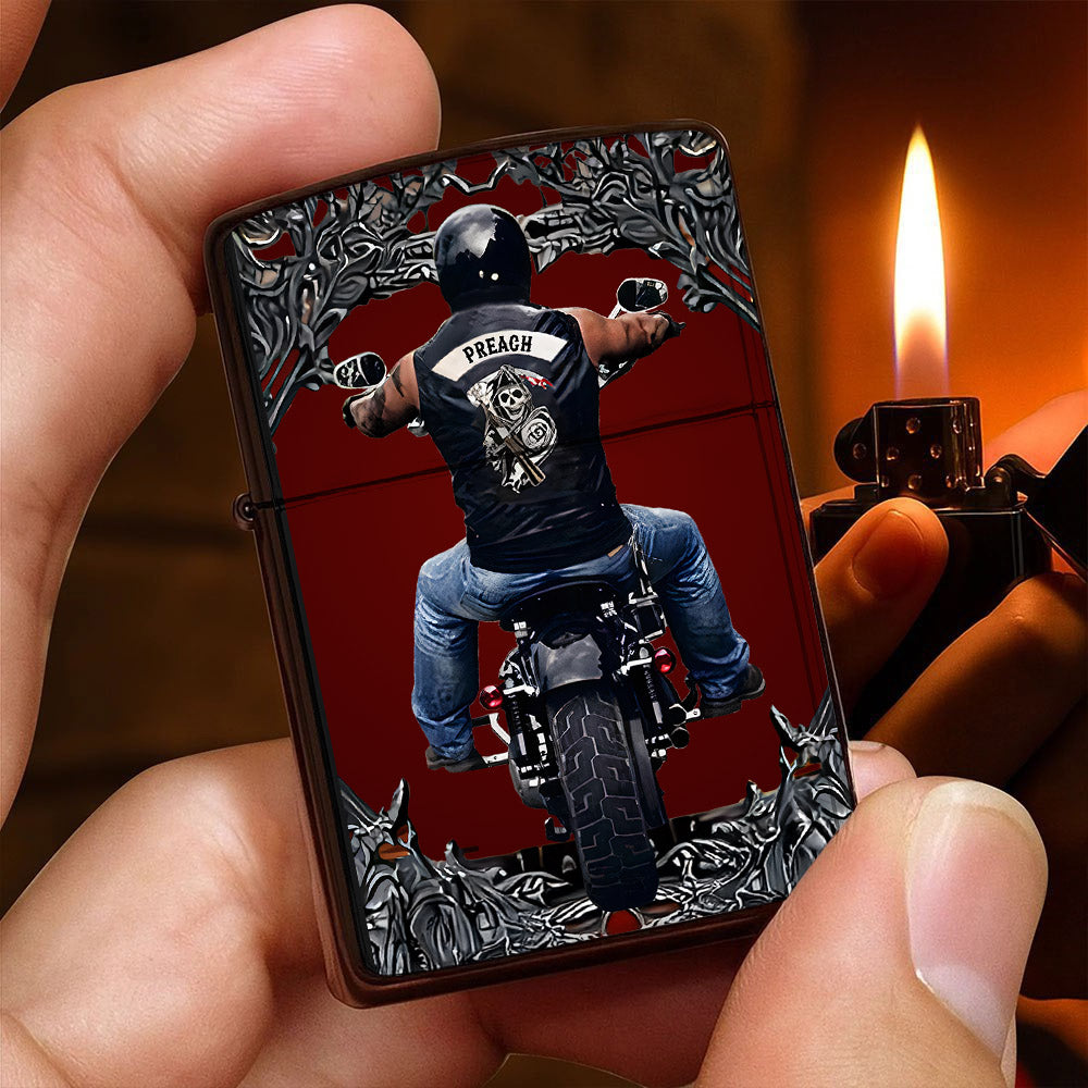 Personalized Biker Lighter A2110 -  Gift For Bikers A2110