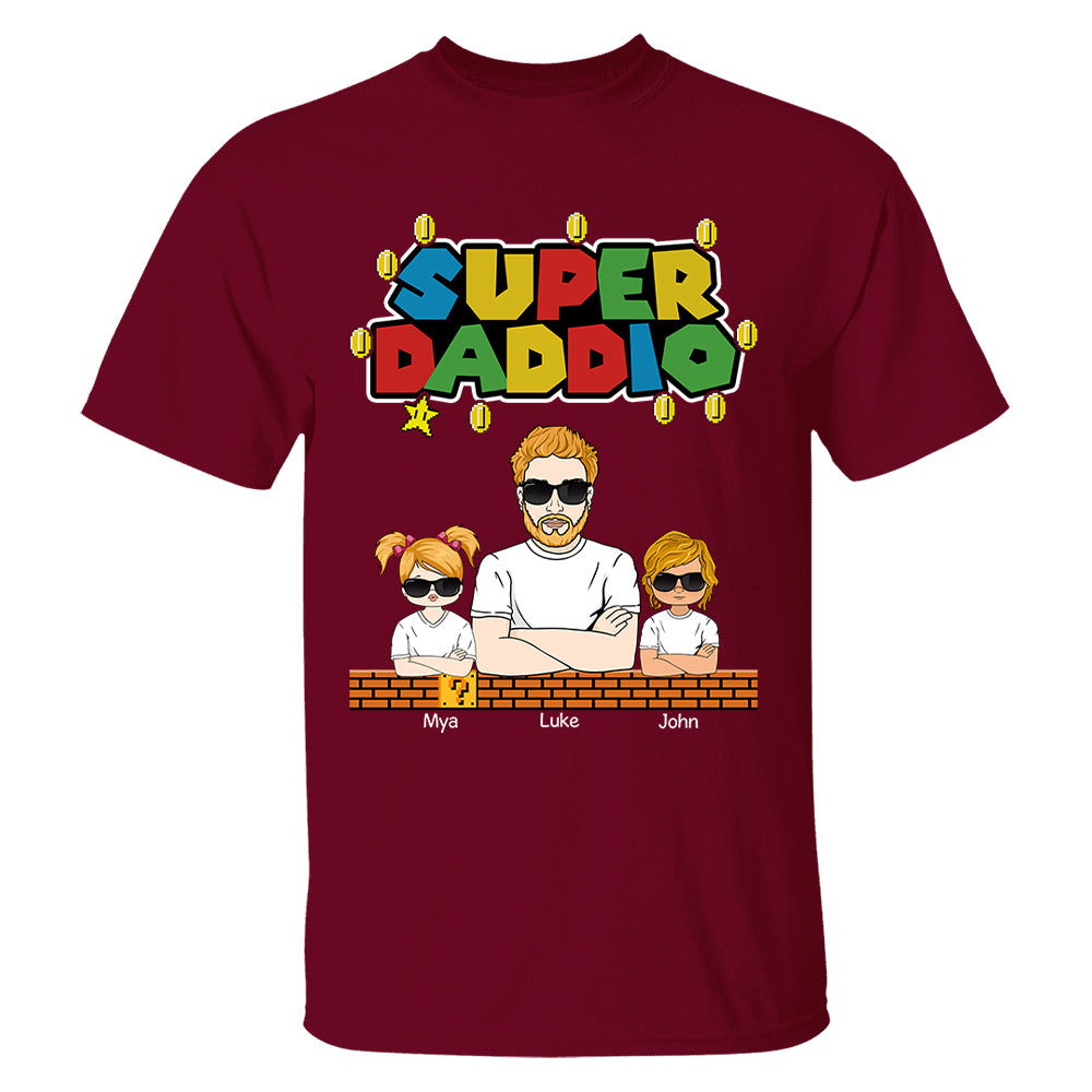 Super Daddio - Personalized Apparel Gift For Dad