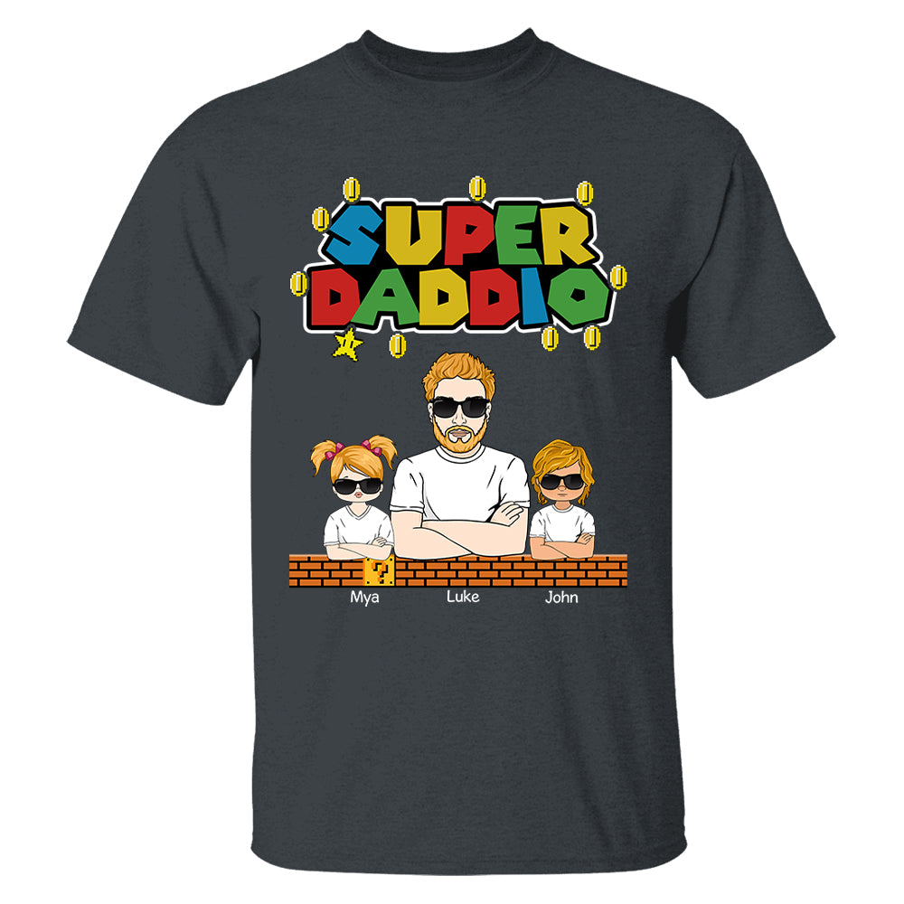 Super Daddio - Personalized Apparel Gift For Dad