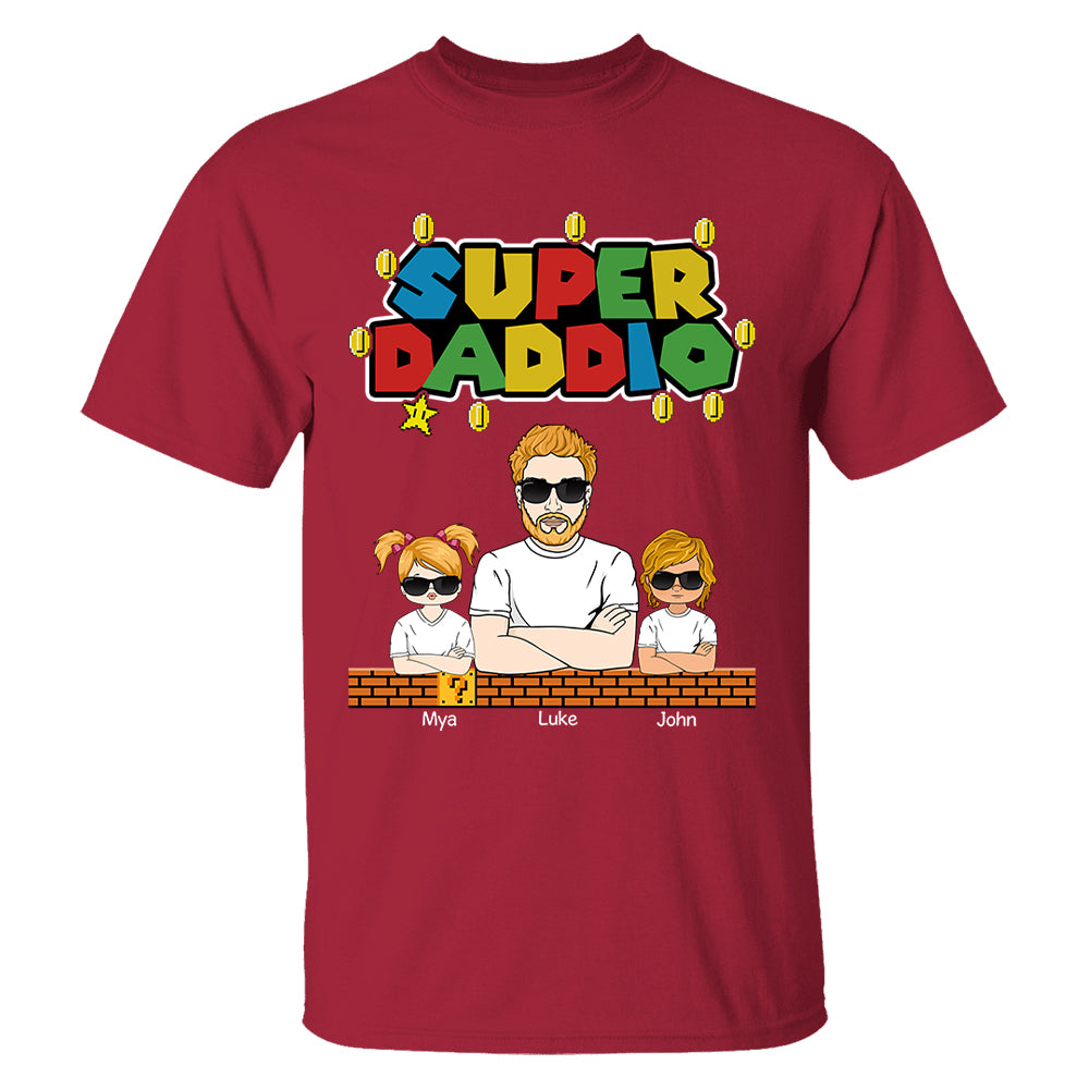 Super Daddio - Personalized Apparel Gift For Dad