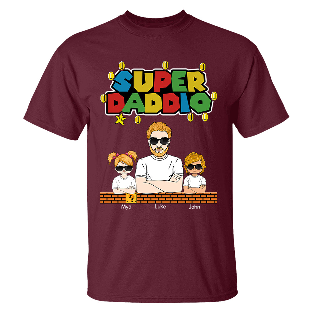 Super Daddio - Personalized Apparel Gift For Dad