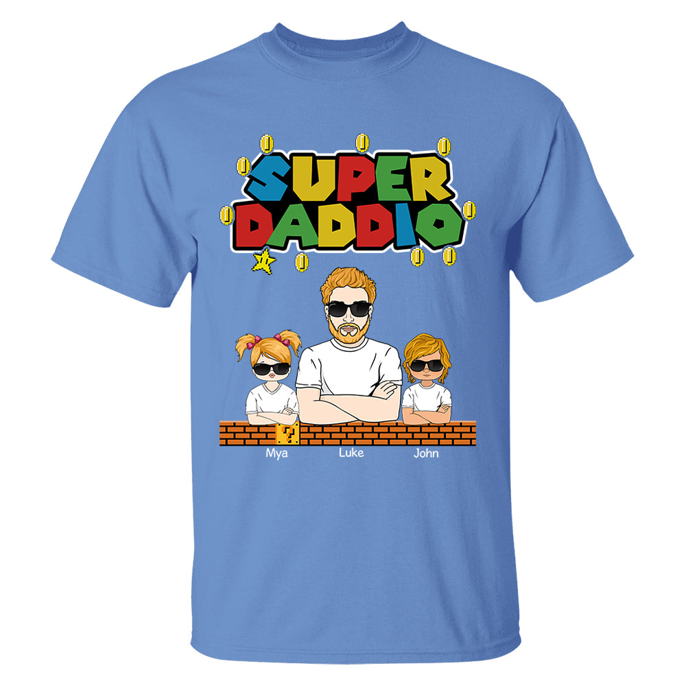 Super Daddio - Personalized Apparel Gift For Dad