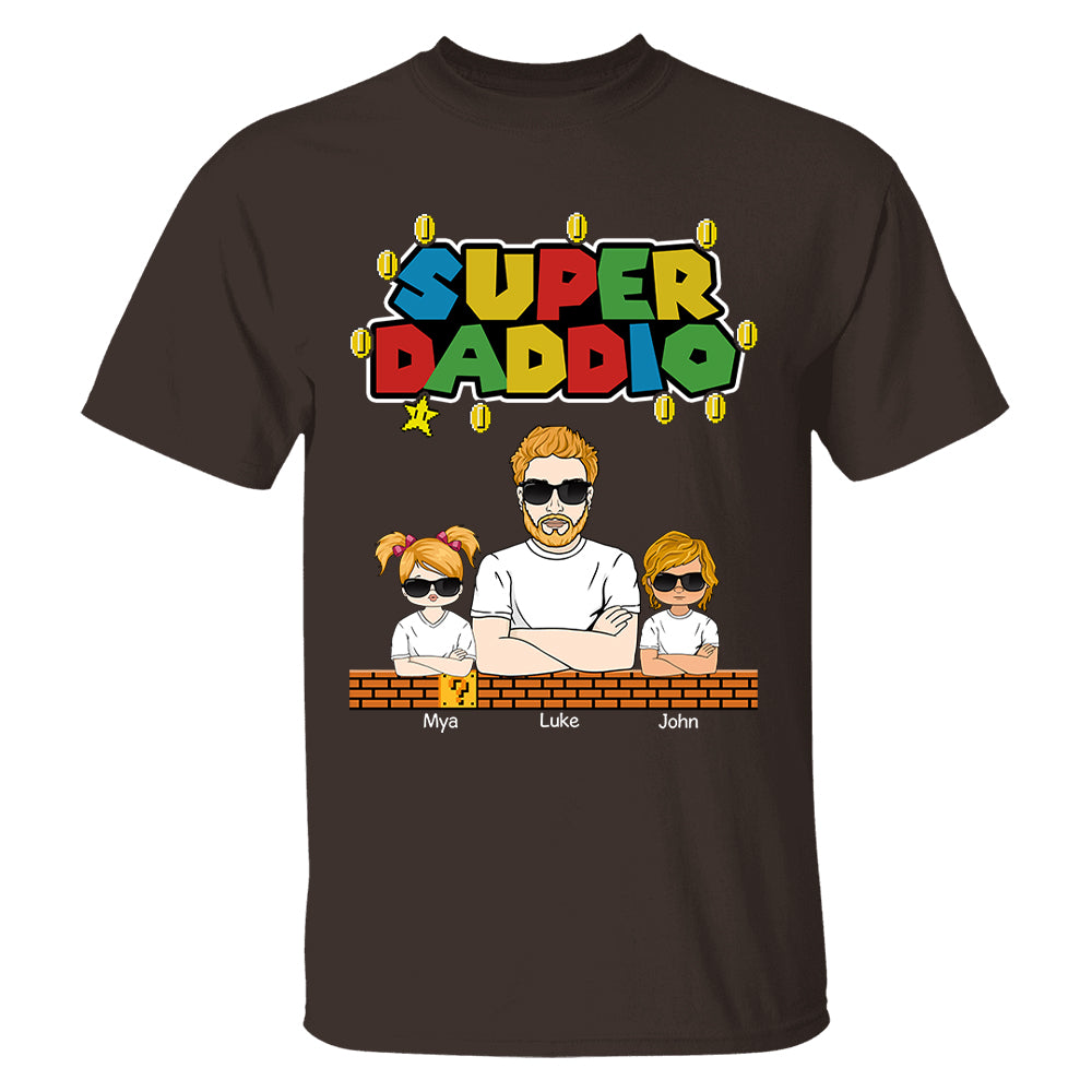 Super Daddio - Personalized Apparel Gift For Dad