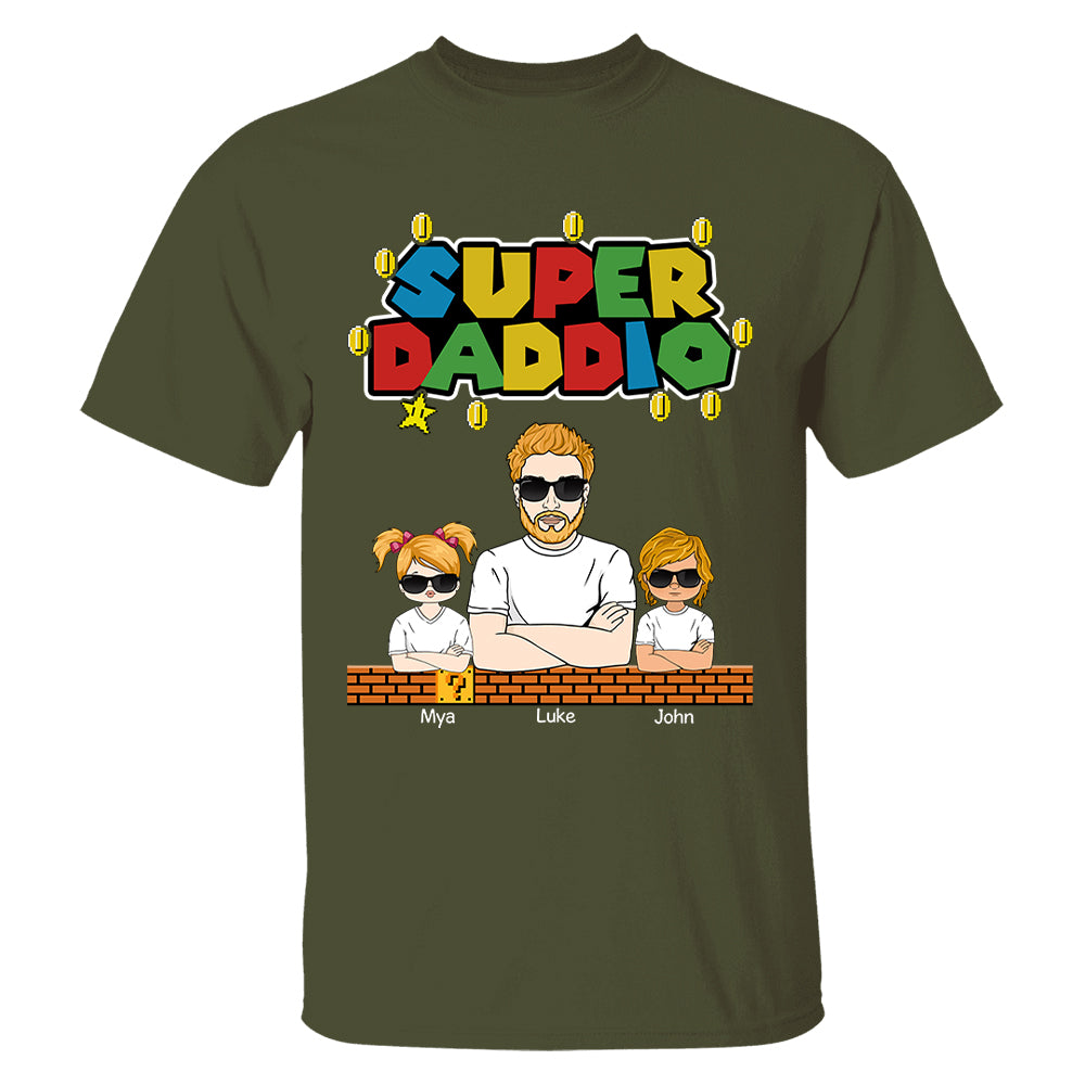 Super Daddio - Personalized Apparel Gift For Dad