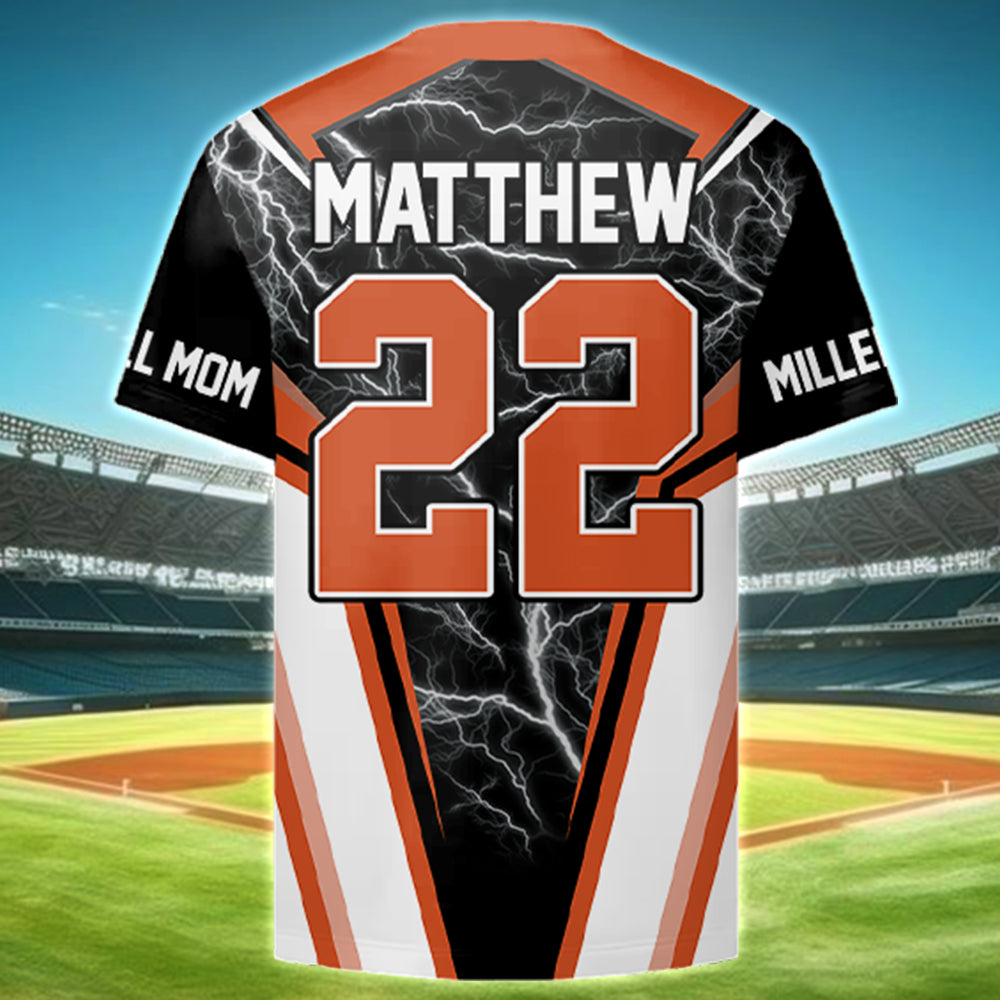 I Will Always Be Your Biggest Fan Personalized All Over Print Shirt For Baseball Mom Grandma Sport Family