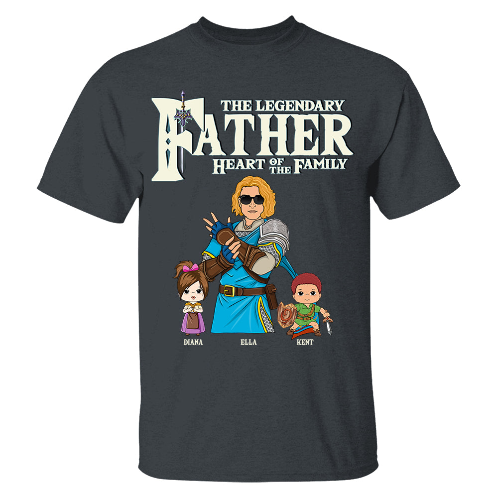 Personalized Greatest Dad In Hyrule Shirt Gift For Dad - Birthday & Mother's Day Gift For Her