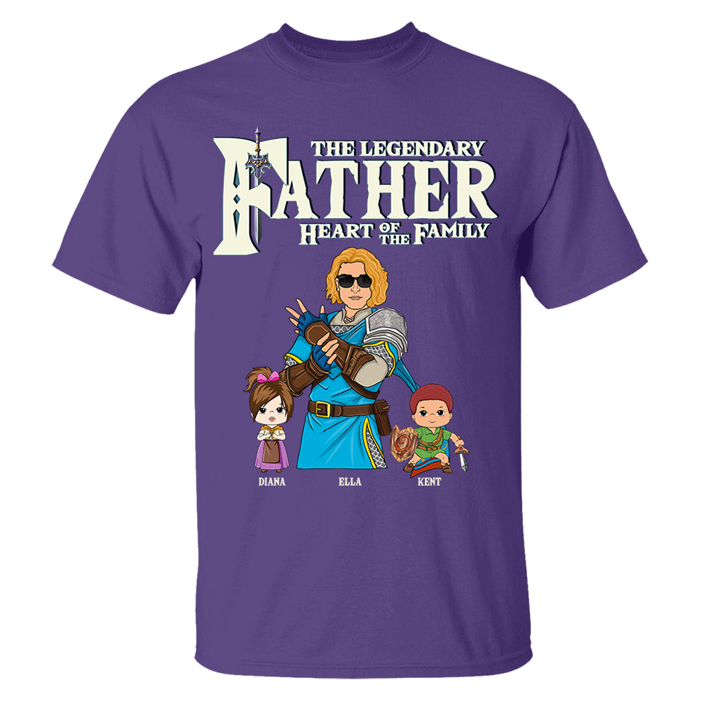 Personalized Greatest Dad In Hyrule Shirt Gift For Dad - Birthday & Mother's Day Gift For Her