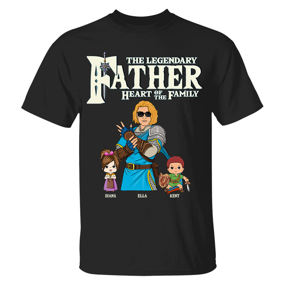 Personalized Greatest Dad In Hyrule Shirt Gift For Dad - Birthday & Mother's Day Gift For Her