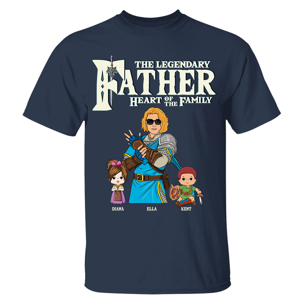 Personalized Greatest Dad In Hyrule Shirt Gift For Dad - Birthday & Mother's Day Gift For Her