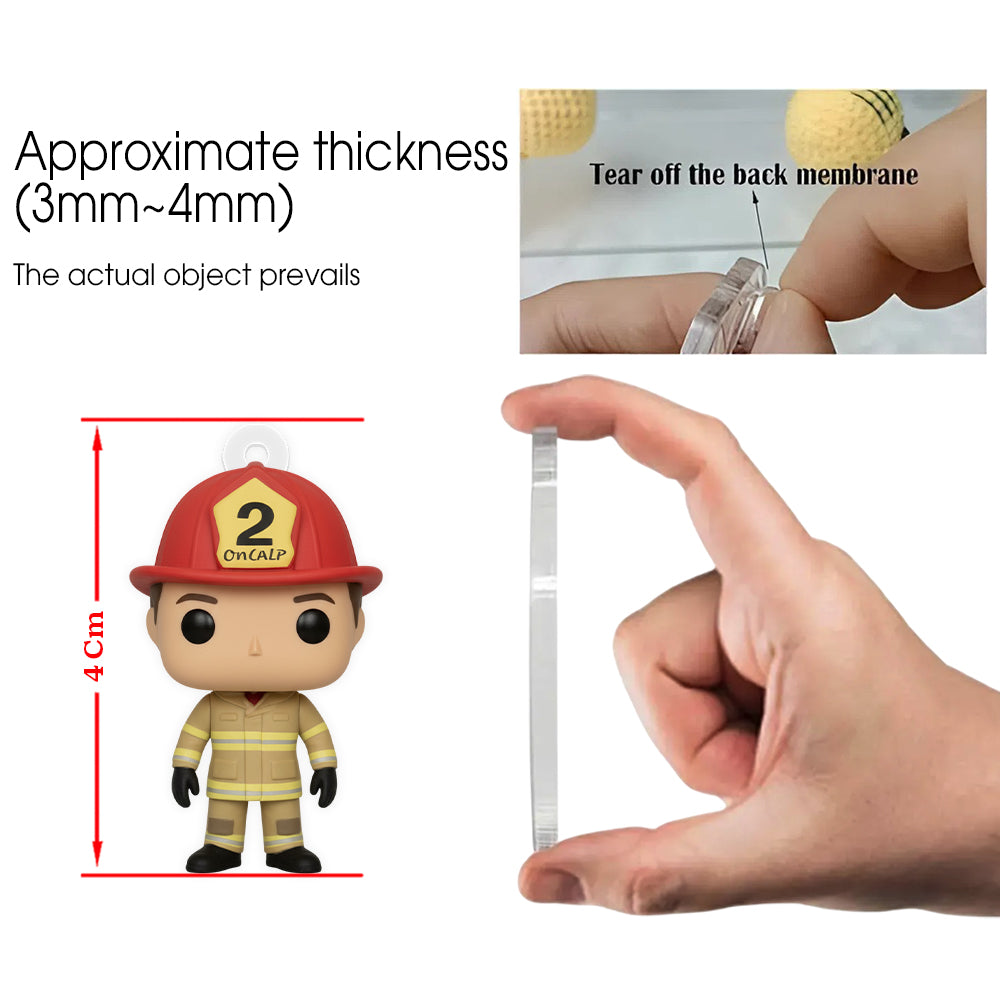 Firefighter Tribute Personalized Christmas Advent Calendar For Firefighter